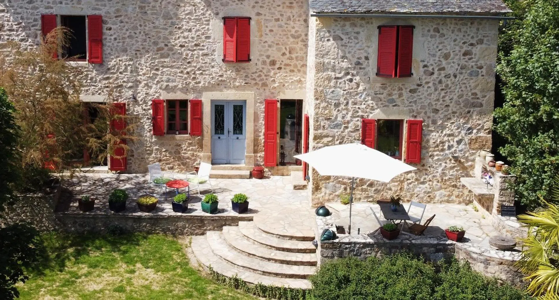 Maison De Ferme, Prairies Sur La Colline, Etang Lanuejouls-et-Privezac